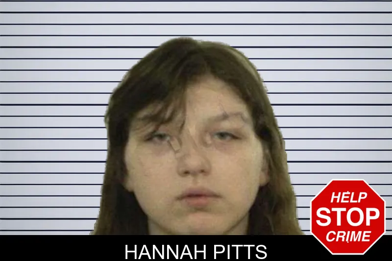Hannah Pitts mugshot