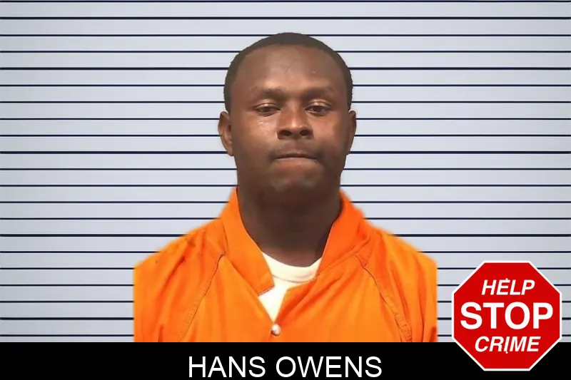 Hans Owens mugshot