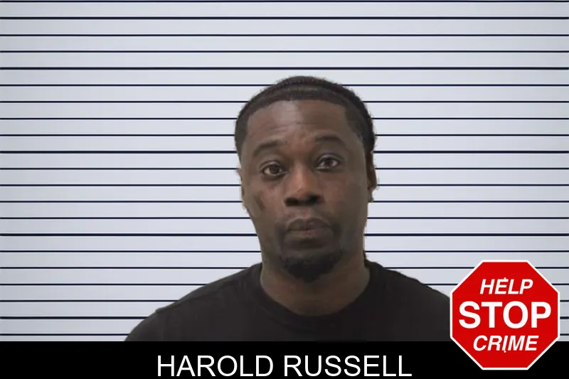 Harold Russell mugshot