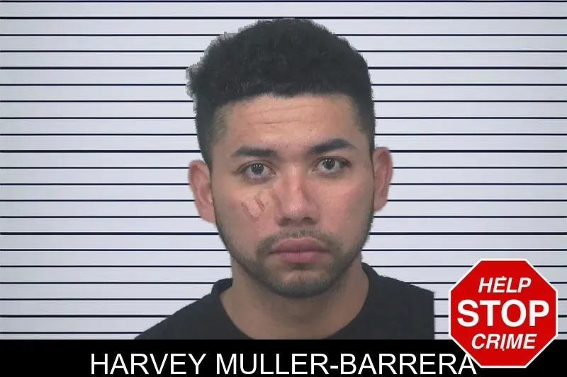 Harvey Muller-Barrera mugshot