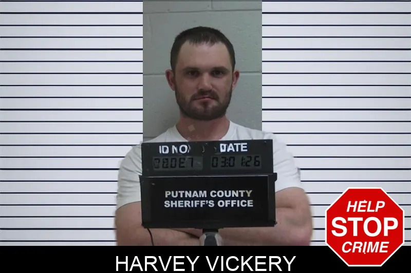 Harvey Vickery mugshot