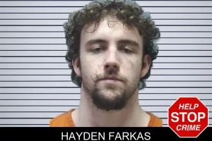 Hayden Farkas mugshot