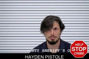 Hayden Pistole mugshot