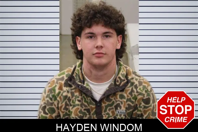 Hayden Windom mugshot