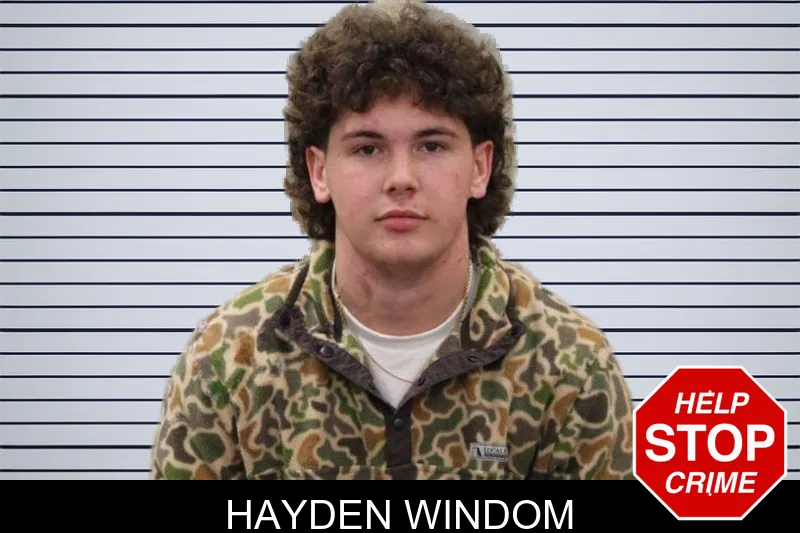 Hayden Windom mugshot