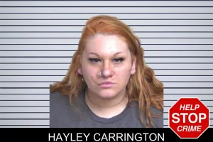 Hayley Carrington mugshot