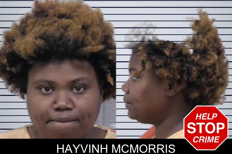 Hayvinh McMorris mugshot