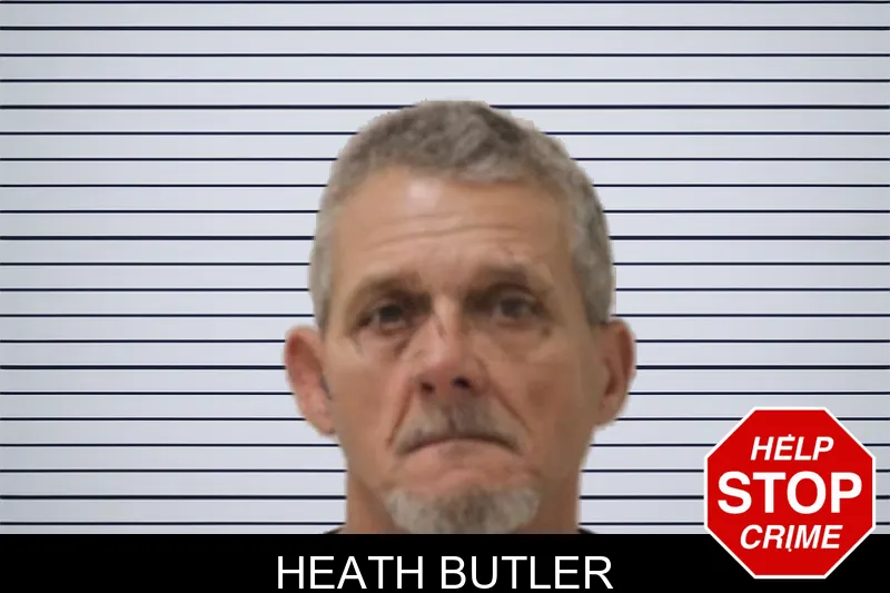 Heath Butler mugshot