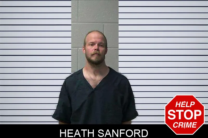 Heath Sanford mugshot