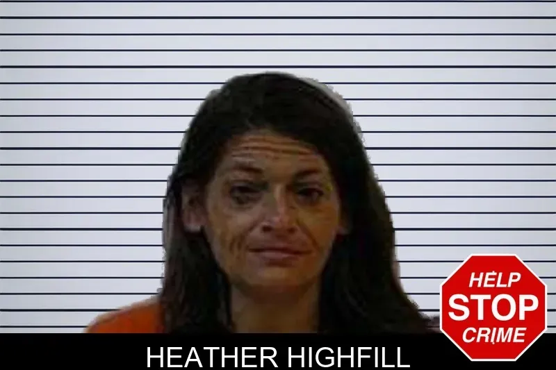 Heather Highfill mugshot