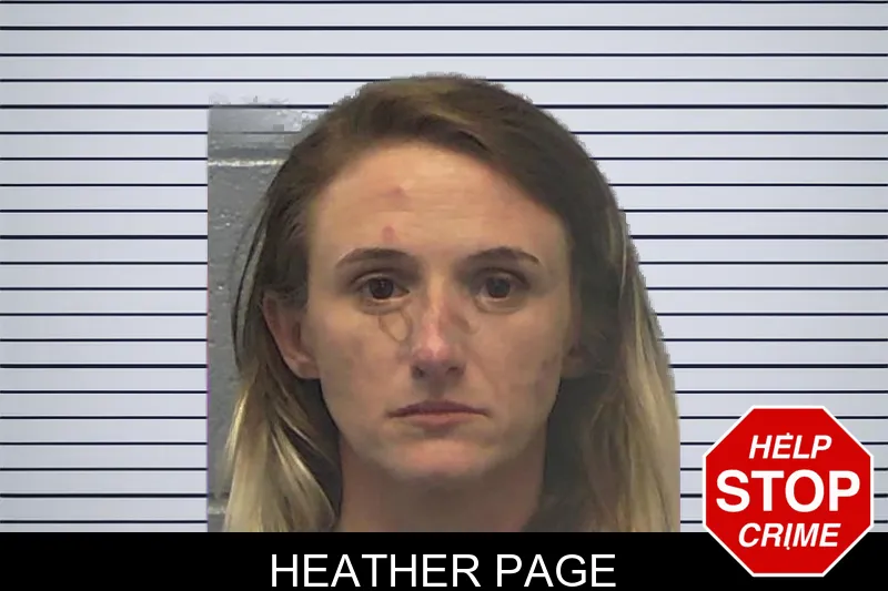 Heather Page mugshot