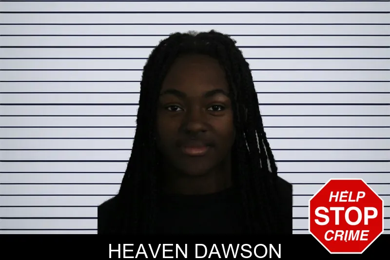 Heaven Dawson mugshot