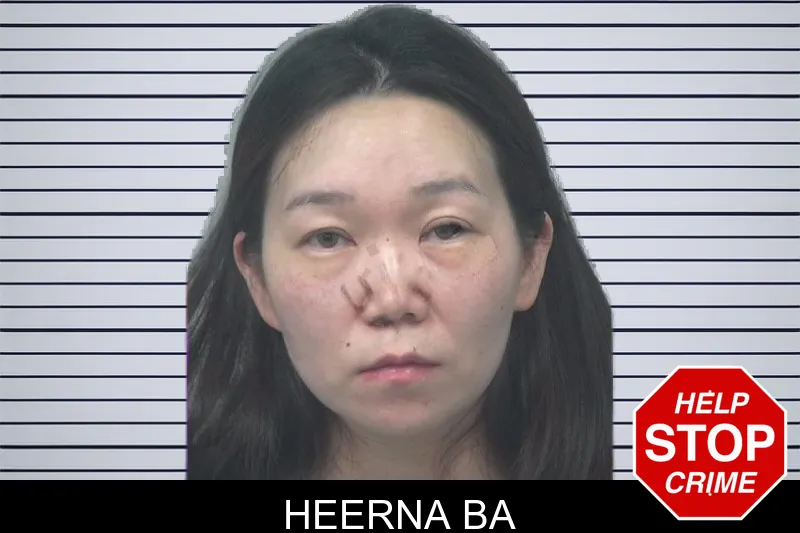 Heerna Ba mugshot