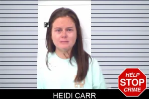 Heidi Carr mugshot