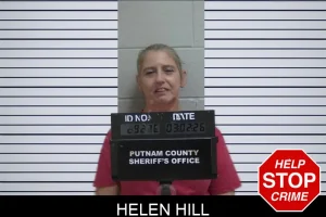 Helen Hill mugshot