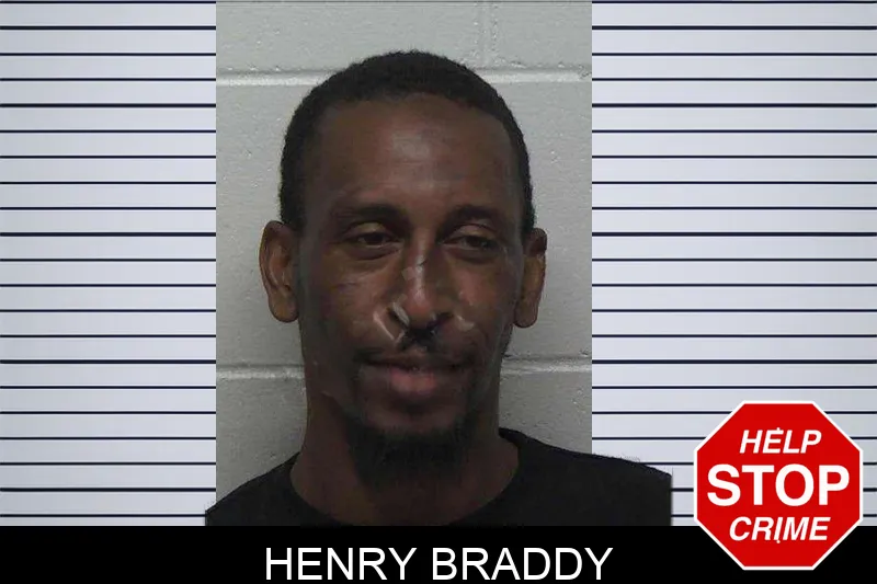 Henry Braddy mugshot