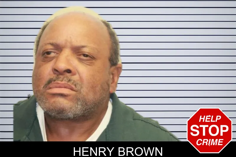 Henry Brown mugshot