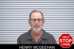 Henry McGeehan mugshot