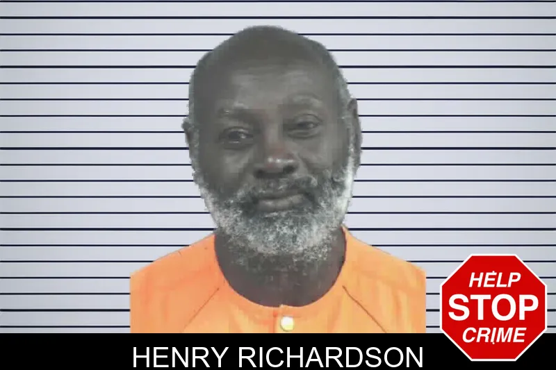 Henry Richardson mugshot