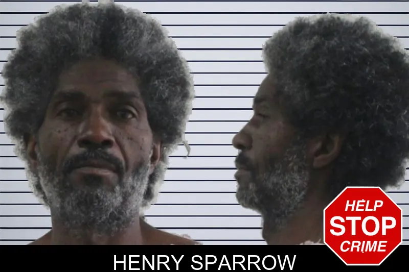 Henry Sparrow mugshot