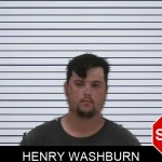 Henry Washburn mugshot