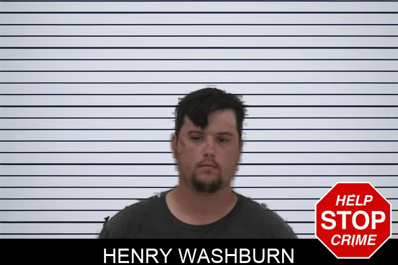 Henry Washburn mugshot
