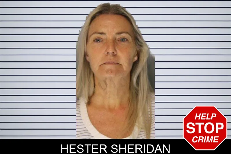 Hester Sheridan mugshot
