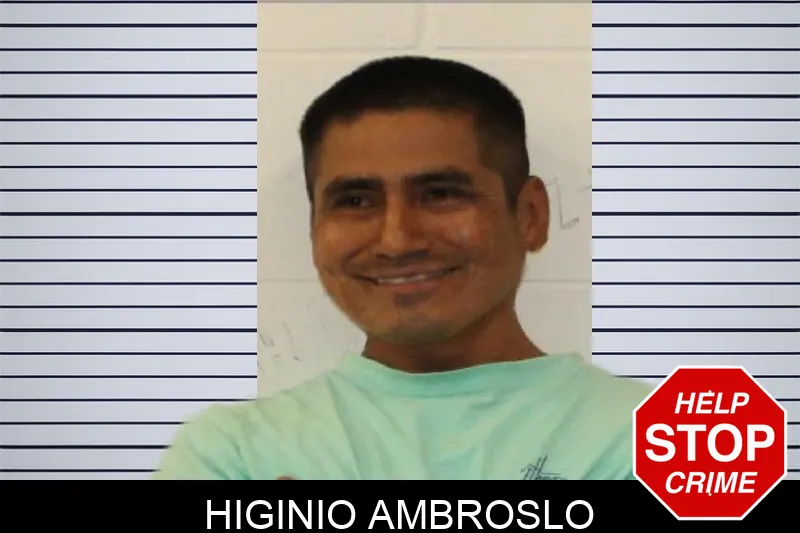 Higinio Ambroslo mugshot