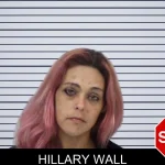 Hillary Wall mugshot