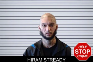 Hiram Stready mugshot