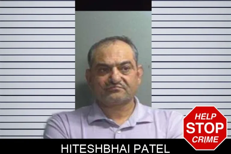 Hiteshbhai Patel mugshot – Crisp County , Georgia Hiteshbhai Patel