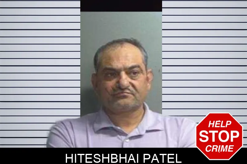 Hiteshbhai Patel mugshot