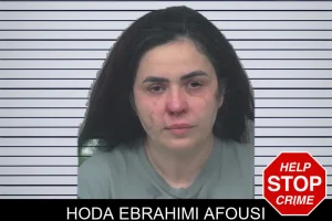 Hoda Ebrahimi Afousi mugshot