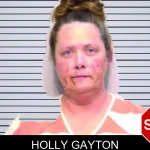Holly Gayton mugshot