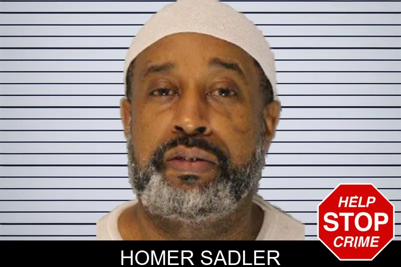 Homer Sadler mugshot