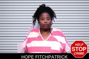 Hope Fitchpatrick mugshot