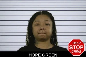 Hope Green mugshot