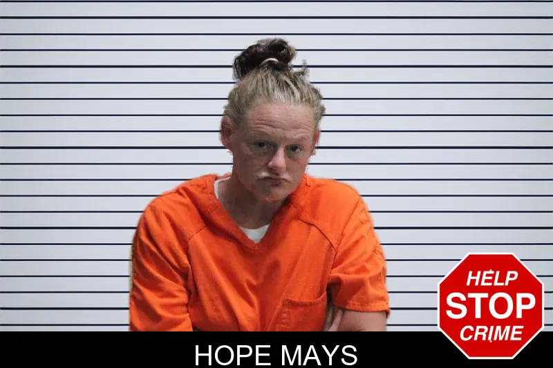 Hope Mays mugshot