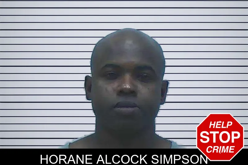 Horane Alcock Simpson mugshot