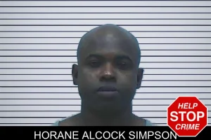 Horane Alcock Simpson mugshot