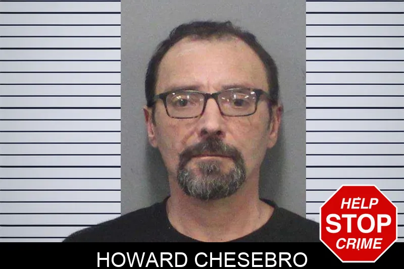 Howard Chesebro mugshot