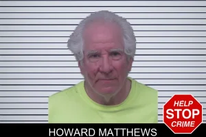 Howard Matthews mugshot