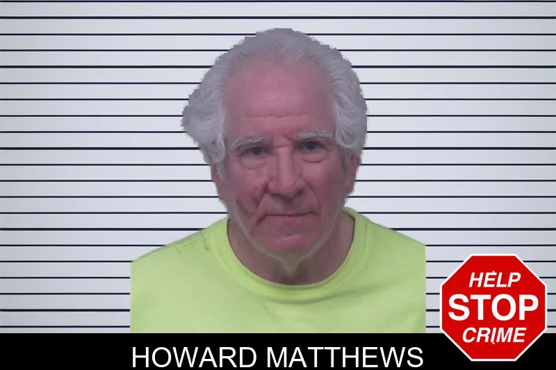 Howard Matthews mugshot