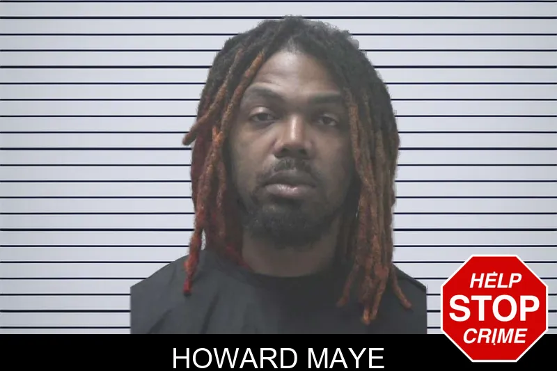 Howard Maye mugshot
