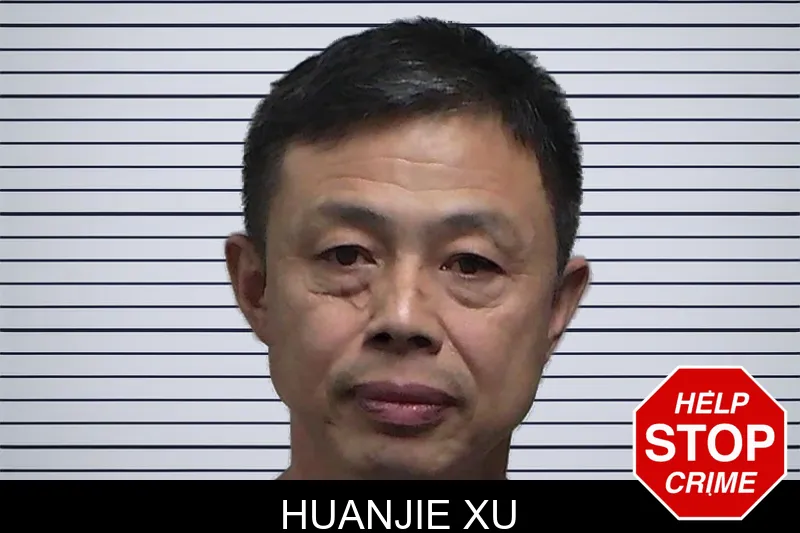 Huanjie Xu mugshot