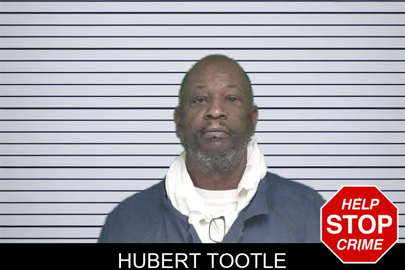 Hubert Tootle mugshot