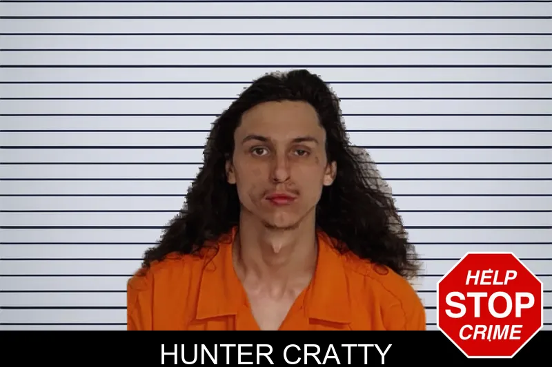 Hunter Cratty mugshot
