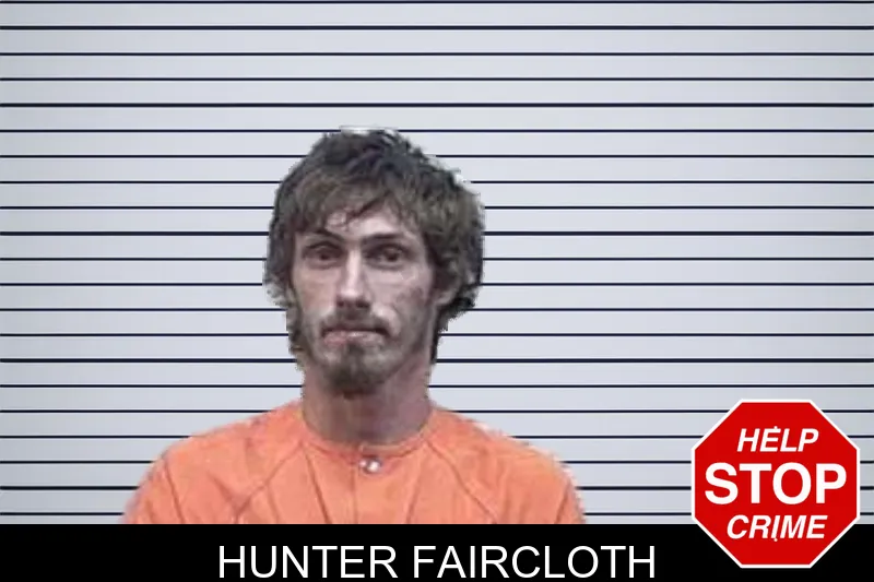 Hunter Faircloth mugshot