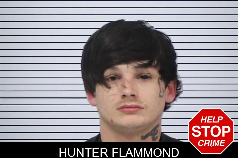 Hunter Flammond mugshot