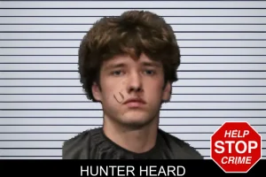 Hunter Heard mugshot